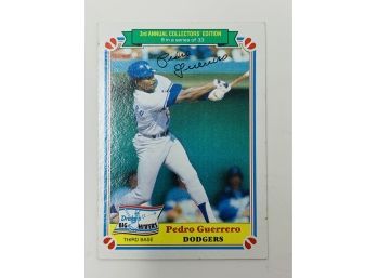 1983 Topps Pedro Guerrero Card