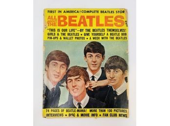 1970s All About The Beatles Magazine  As IS