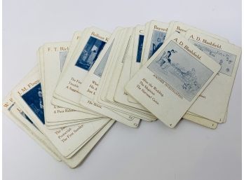 1897 Parkers Brothers Game Of Favorite Art Cards