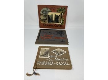 Collection Of Antique Souvenir Tourist Books