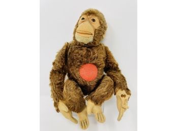 Antique Monkey - Mohair - In Rough Condition -