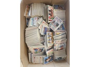 Large Lot Of Vintage 1980's Topps Baseball Cards