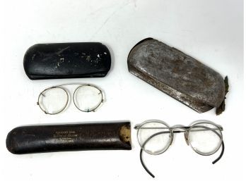 Antique Glasses With Cases