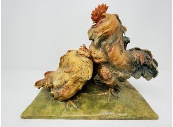 Italian Rooster Sculpture