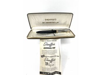 Scheaffers Snorkel Pen In Original Case With Literature