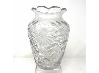 Floral Glass Vase
