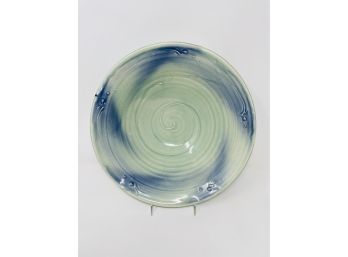 Vintage Studio Pottery Plate - Signed