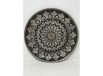 Indonesian Hand Tooled Copper Wall Charger