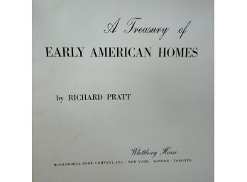 A Treasury Of Early American Homes Book