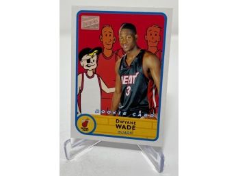 2003 Bazooka Dwyane Wade Rookie Card