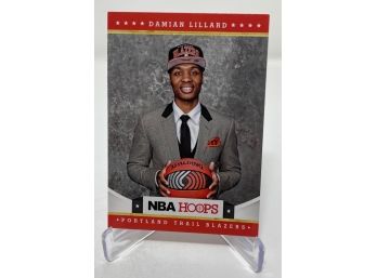 2012 Hoops Damian Lillard Rookie Card