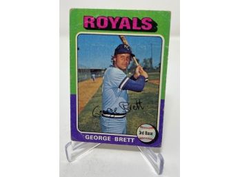 1975 Topps George Brett Rookie Card