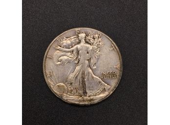 1942 Walking Liberty Half Dollar