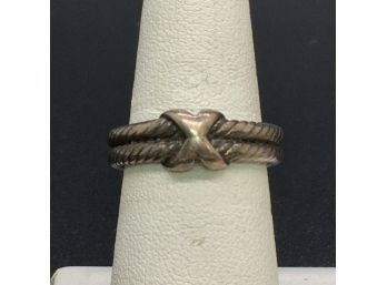 David Yurman Style Sterling Ring