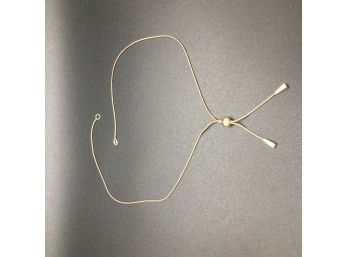 Women's Slide Necklace Sterling Silver