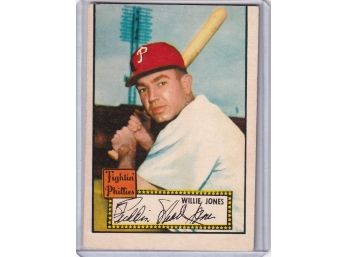 1952 Topps Willie Jones