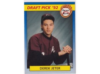 1992 Front Row Derek Jeter Rookie Card