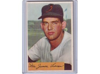 1954 Bowman Don Larsen Rookie