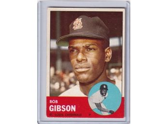 1963 Topps Bob Gibson