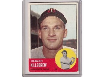 1963 Topps Harmon Killebrew