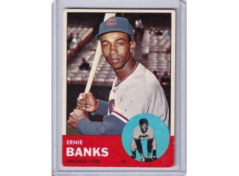 1963 Topps Ernie Banks