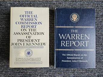 J85 - Two Warren Commission Hardback Books
