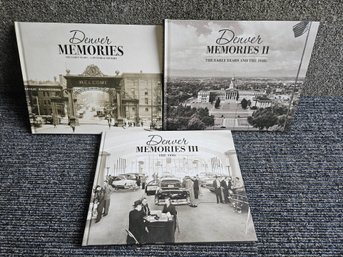 J86 - The Denver Post - Denver Memories Series Of Three Books On Denver Colorado History