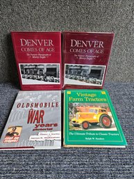 J87 - Denver Comes Of Age - Oldsmobile War - Vintage Farm Tractors Hardback Books
