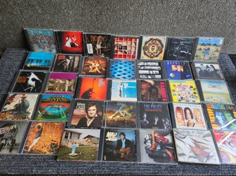 J94 - Rock CD Lot#2 - The Who - Boston - Police - U2 - Talking Heads - Van Halen