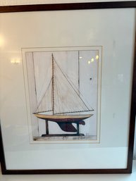 H34 Boat Print 21x26'
