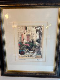 H35 Back Door Framed Print 21x25'