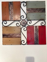 H43 Metal Wall Decoration 27x27