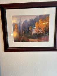 H53 Fall House Print 21x24'