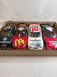 G62 Lot Of 4 Stock Cars 1:24 Scale