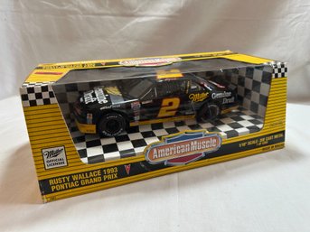 G37  ERTL 1:18 AM Muscle 1993 Pontiac Grand Prix In Box #2 Miller GD