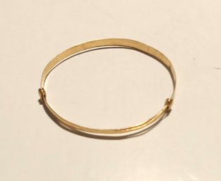 Victorian Antique 14K Gold Baby / Child's Adjustable Bracelet ~ TESTED