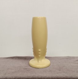 Vintage Original Fiesta Bud Vase In Yellow