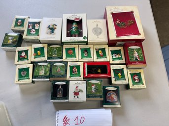 Lot 10 Of 13 - Hallmark Ornaments