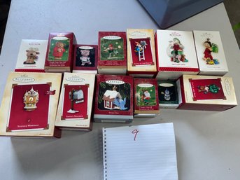 Lot 9 Of 13 - Hallmark Ornaments