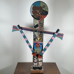 'Jesus Emanuel' Abstract Sculpture