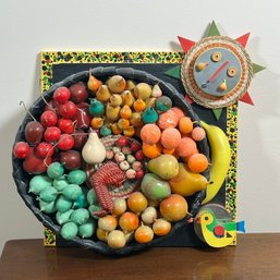 Mixed Media Fruit Artwork