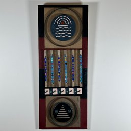'Tribal Constancy' Mixed Media Art