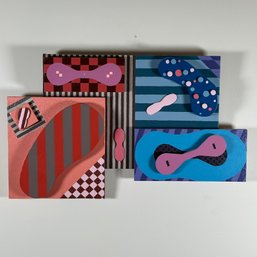 'In Checkered Footsteps Of ARP And Giacometti' Wall Art