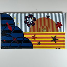 'Stars By Sandy' Wood & Mixed Media Artwork