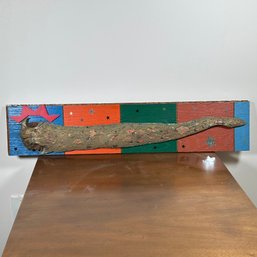 'La Serpiente De Oro' Driftwood Artwork