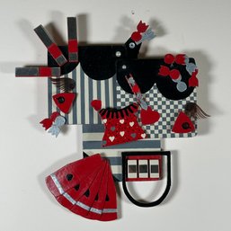 'Femme Japonaise' Mixed Media Artwork
