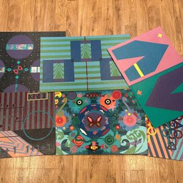 (6pc) Unframed 20'x30' Paintings