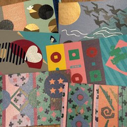 (6pc) 12'x24' Unframed Paintings