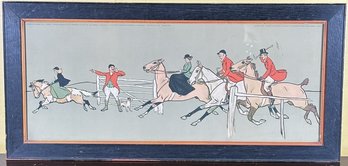English Fox Hunting Print