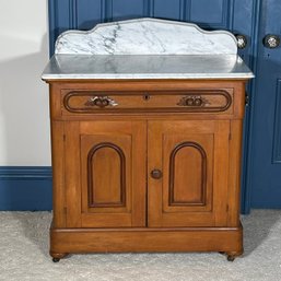 Walnut Victorian Washstand